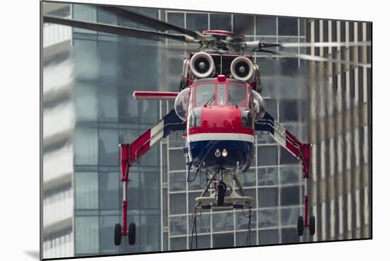 An Erickson Aircrane S-64 Aircrane Heavy-Lift Helicopter-null-Mounted Photographic Print