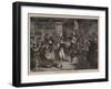 An Ernteball or Harvest Festival in Germany-Lionel Charles Henley-Framed Giclee Print