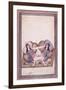 An Erotic Scene, Mid 19th Century-null-Framed Giclee Print