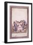 An Erotic Scene, Mid 19th Century-null-Framed Giclee Print