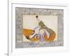 An Erotic Scene, Signed by Abdullah Bokhari Turkey, 1744-5 AD-Abdullah Bokhari-Framed Giclee Print