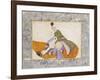 An Erotic Scene, Signed by Abdullah Bokhari Turkey, 1744-5 AD-Abdullah Bokhari-Framed Giclee Print