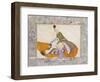 An Erotic Scene, Signed by Abdullah Bokhari Turkey, 1744-5 AD-Abdullah Bokhari-Framed Giclee Print