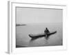 An Eskimo of Alaska in His Kayak-Hogg-Framed Photographic Print