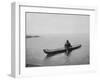 An Eskimo of Alaska in His Kayak-Hogg-Framed Photographic Print