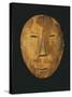 An Eskimo Wood Face Mask from Northern Alaska-null-Stretched Canvas