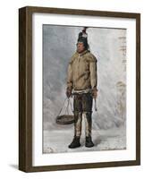 An Eskimo-Francois Auguste Biard-Framed Giclee Print