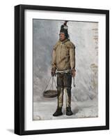 An Eskimo-Francois Auguste Biard-Framed Giclee Print