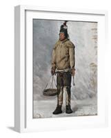 An Eskimo-Francois Auguste Biard-Framed Giclee Print