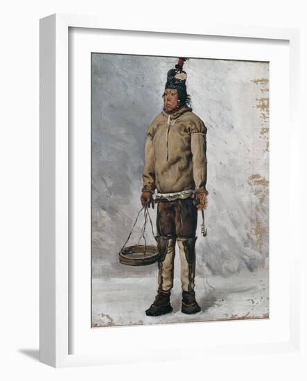 An Eskimo-Francois Auguste Biard-Framed Giclee Print