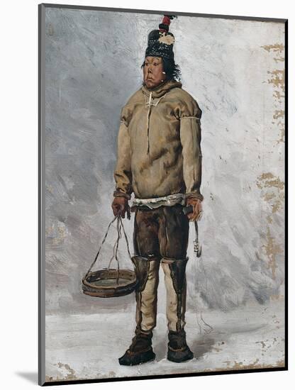 An Eskimo-Francois Auguste Biard-Mounted Giclee Print