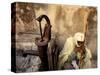 An Ethiopian Orthodox Christian Woman Pilgrim Rests-null-Stretched Canvas