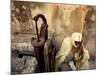 An Ethiopian Orthodox Christian Woman Pilgrim Rests-null-Mounted Photographic Print