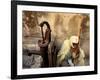 An Ethiopian Orthodox Christian Woman Pilgrim Rests-null-Framed Photographic Print