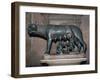 An Etruscan statue, The Capitoline Wolf. Artist: Unknown-Antonio Del Pollaiuolo-Framed Giclee Print