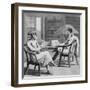 An European Gentleman with His Moonshee-Charles D'oyly-Framed Giclee Print