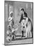 An European Lady and Her Family-Charles D'oyly-Mounted Giclee Print