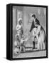 An European Lady and Her Family-Charles D'oyly-Framed Stretched Canvas