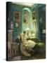 An Evening at Home, 1888-Edward John Poynter-Stretched Canvas
