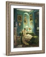 An Evening at Home, 1888-Edward John Poynter-Framed Giclee Print