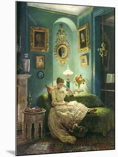 An Evening at Home, 1888-Edward John Poynter-Mounted Giclee Print