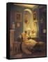 An Evening at Home-Edward John Poynter-Framed Stretched Canvas