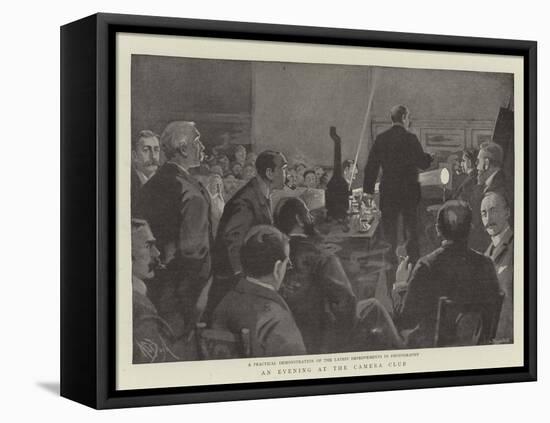 An Evening at the Camera Club-Alexander Stuart Boyd-Framed Stretched Canvas