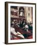 An Evening at the Royal Theatre, Copenhagen-Paul Fischer-Framed Giclee Print