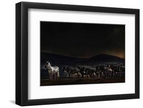 An Evening in Kenya-null-Framed Art Print