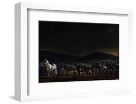 An Evening in Kenya-null-Framed Art Print