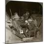 An Evening in the Reserve Trenches at Beaumont Hamel, France, World War I, 1914-1918-null-Mounted Photographic Print