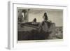 An Evening Lounge, Ladies in Morocco-null-Framed Giclee Print