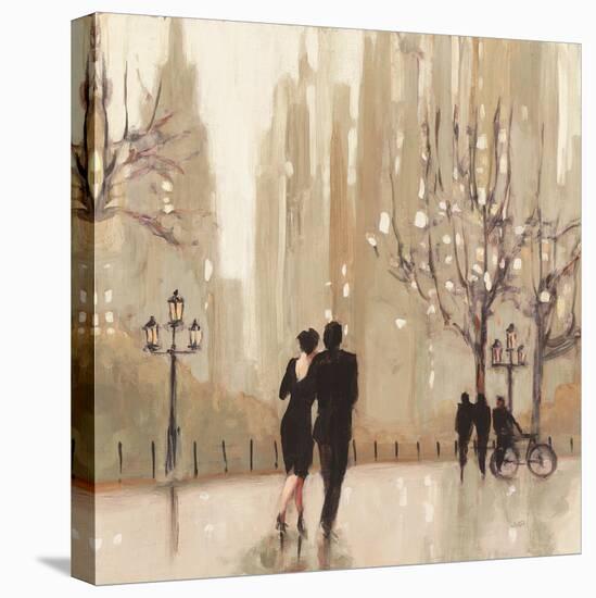 An Evening Out Neutral Crop-Julia Purinton-Stretched Canvas