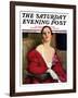 "An Evening Out," Saturday Evening Post Cover, October 10, 1931-Penrhyn Stanlaws-Framed Giclee Print