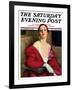 "An Evening Out," Saturday Evening Post Cover, October 10, 1931-Penrhyn Stanlaws-Framed Giclee Print