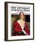 "An Evening Out," Saturday Evening Post Cover, October 10, 1931-Penrhyn Stanlaws-Framed Giclee Print