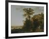 An Evening Ride Near a River-Aelbert Cuyp-Framed Giclee Print