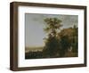 An Evening Ride Near a River-Aelbert Cuyp-Framed Giclee Print