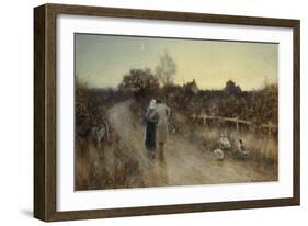 An Evening Stroll, 1906-Thomas James Lloyd-Framed Giclee Print