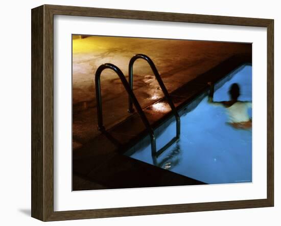 An Evening Swim-null-Framed Photographic Print