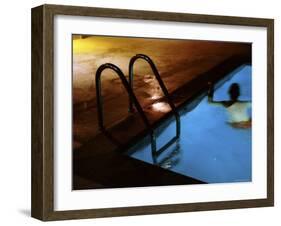 An Evening Swim-null-Framed Photographic Print