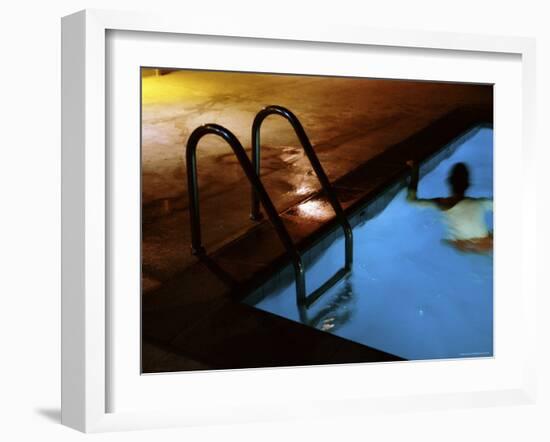 An Evening Swim-null-Framed Photographic Print