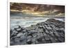 An evening view of the Giant's Causeway, UNESCO World Heritage Site, County Antrim, Ulster, Norther-Nigel Hicks-Framed Photographic Print