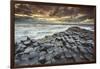 An evening view of the Giant's Causeway, UNESCO World Heritage Site, County Antrim, Ulster, Norther-Nigel Hicks-Framed Photographic Print