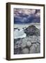 An evening view of the Giant's Causeway, UNESCO World Heritage Site, County Antrim, Ulster, Norther-Nigel Hicks-Framed Photographic Print