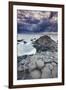 An evening view of the Giant's Causeway, UNESCO World Heritage Site, County Antrim, Ulster, Norther-Nigel Hicks-Framed Photographic Print