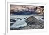 An evening view of the Giant's Causeway, UNESCO World Heritage Site, County Antrim, Ulster, Norther-Nigel Hicks-Framed Photographic Print