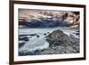 An evening view of the Giant's Causeway, UNESCO World Heritage Site, County Antrim, Ulster, Norther-Nigel Hicks-Framed Photographic Print