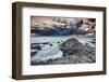 An evening view of the Giant's Causeway, UNESCO World Heritage Site, County Antrim, Ulster, Norther-Nigel Hicks-Framed Photographic Print