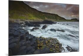 An evening view of the Giant's Causeway, UNESCO World Heritage Site, County Antrim, Ulster, Norther-Nigel Hicks-Mounted Photographic Print